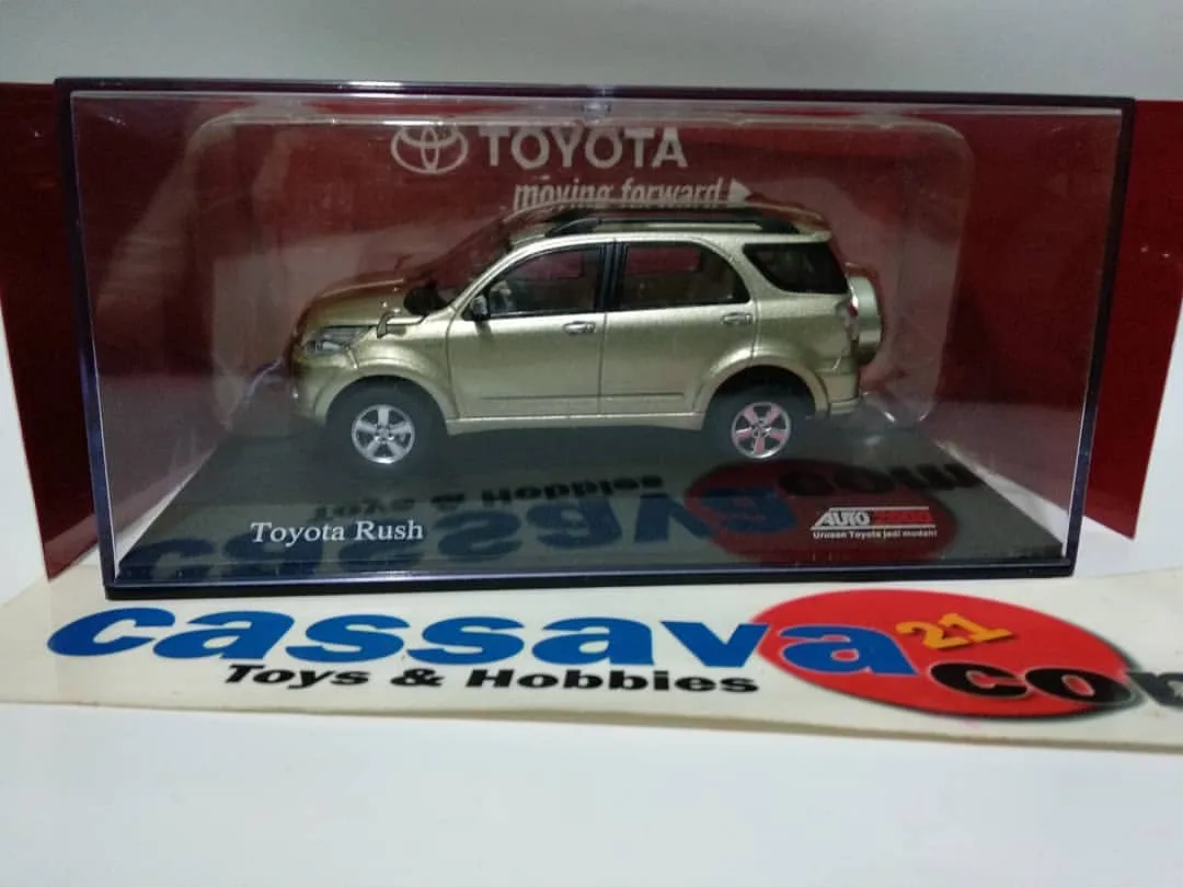 52736 diecast toyota rush 2018 size