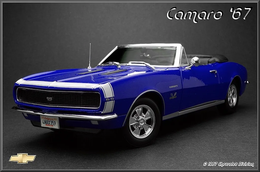 52744 1967 camaro diecast model 1