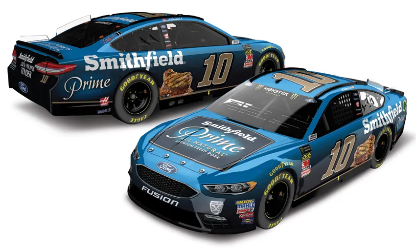 52833 aric almirola ford mustang diecast