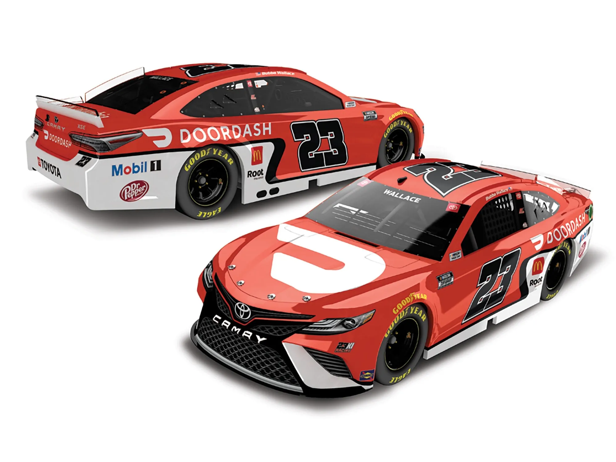 52838 2022 23 root insurance toyota diecast