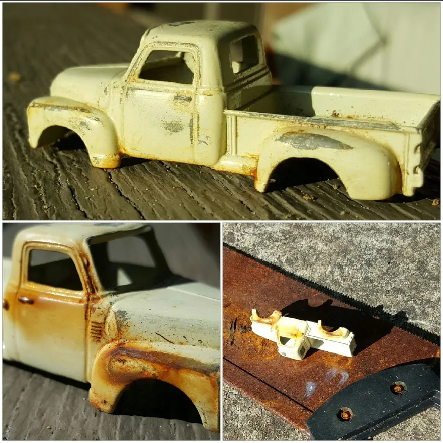 52858 diecast paint peeling
