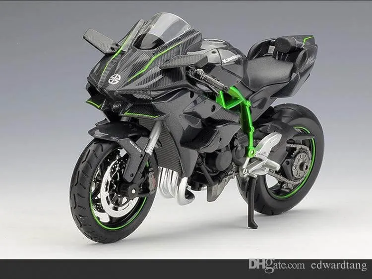 52876 kawasaki ninja h2r diecast model 1
