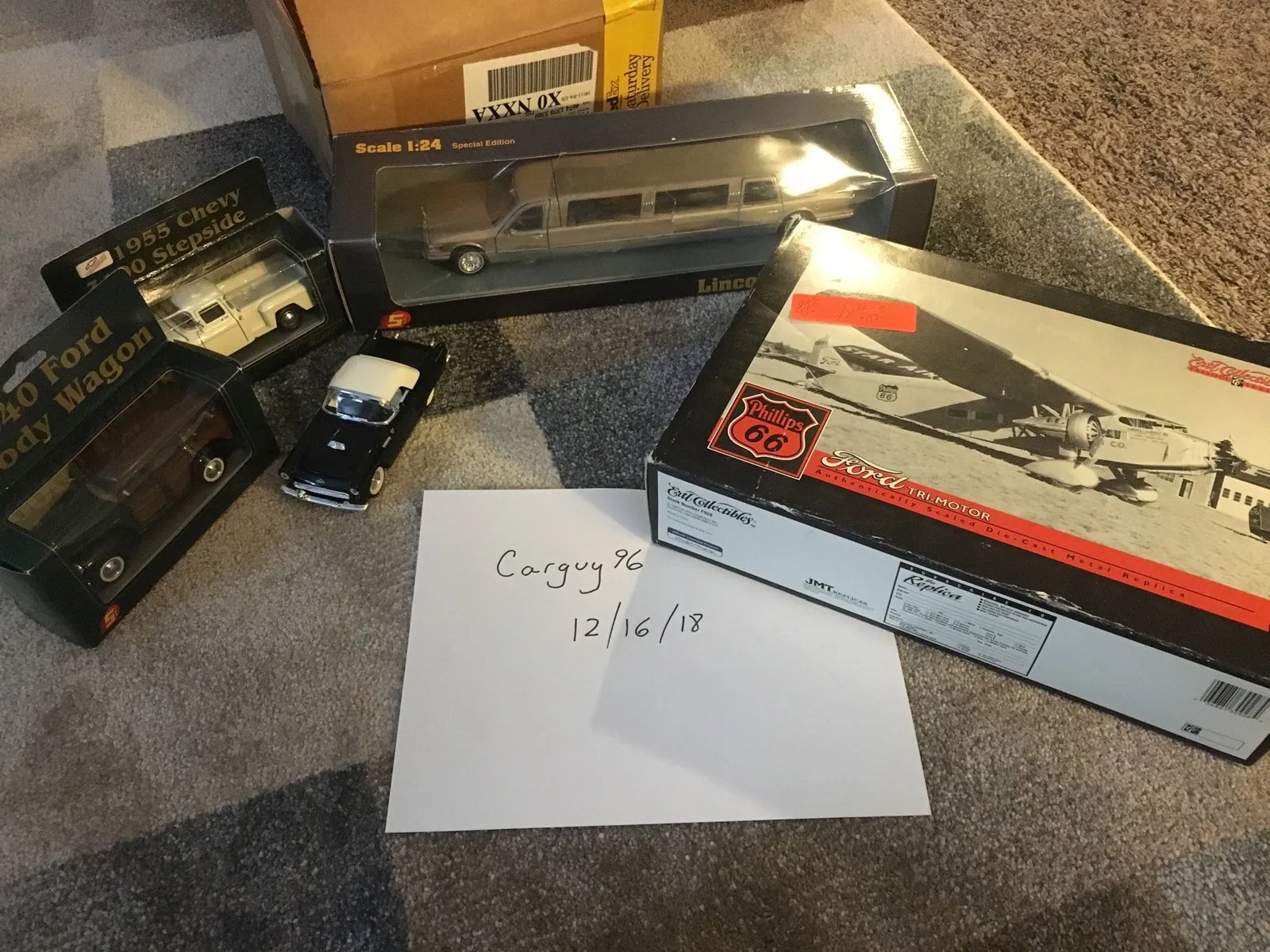 52918 diecast ford collection