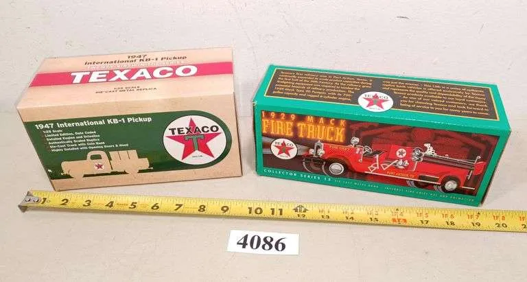 52919 vintage texaco truck diecast