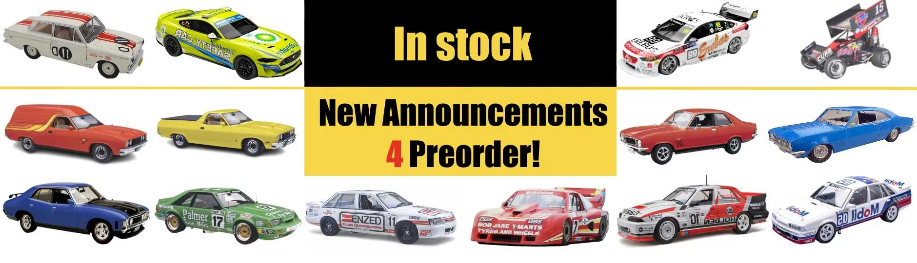 52937 diecast models display