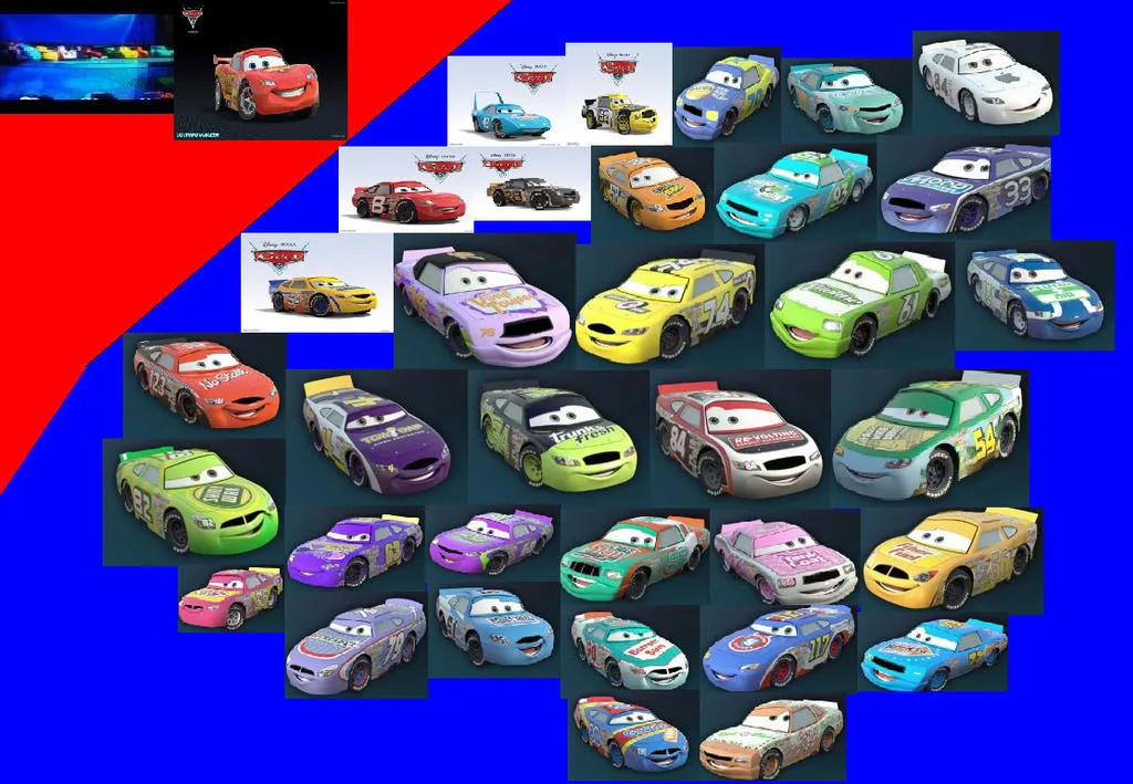 52948 piston cup diecast collection