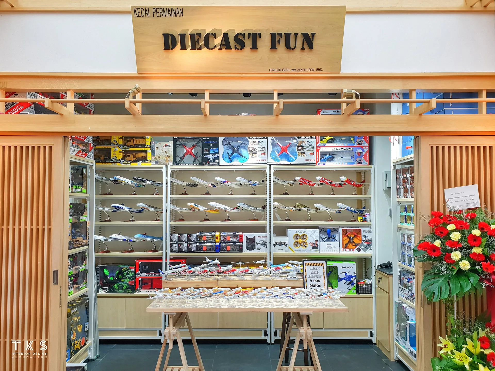 52972 ginza diecast display