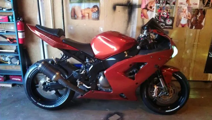 52981 kawasaki 636 diecast model collection