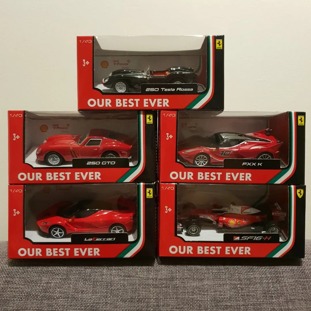 53031 collectible ferrari shells