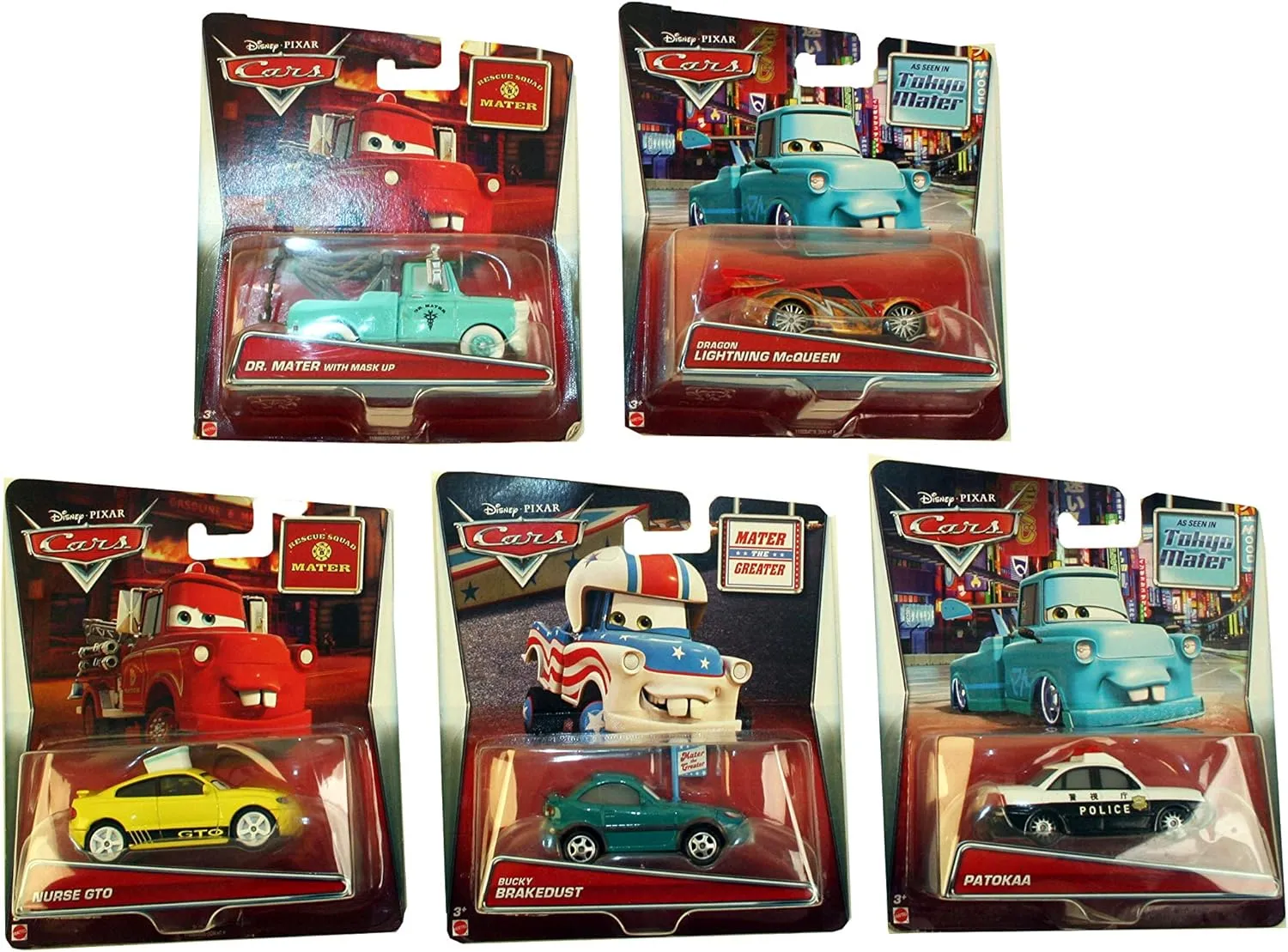 53043 disney cars mattel characters